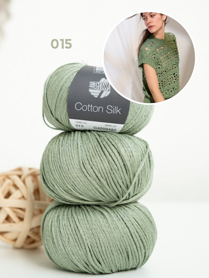Häkelpaket Cotton Silk Top