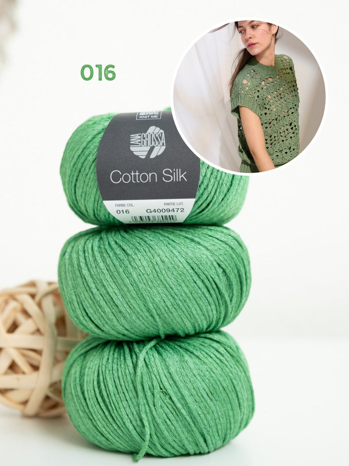 Häkelpaket Cotton Silk Top