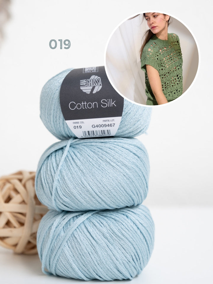 Häkelpaket Cotton Silk Top