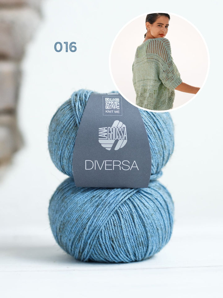Strickpaket Diversa Jacke im Mustermix