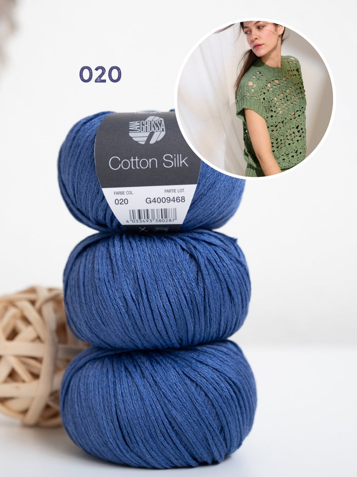 Häkelpaket Cotton Silk Top