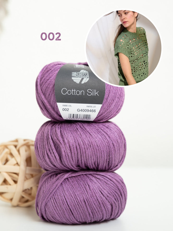 Häkelpaket Cotton Silk Top