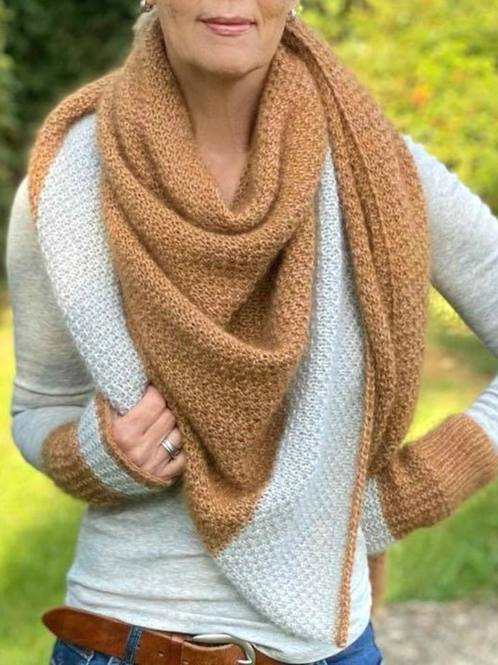 Strickpaket Lizas Tuch Salted Caramel