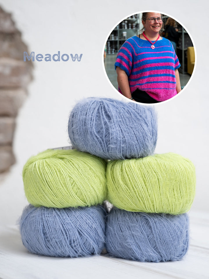 Strickpaket Per Fortuna gestreiften Sommerpullover - Tanja Steinbach