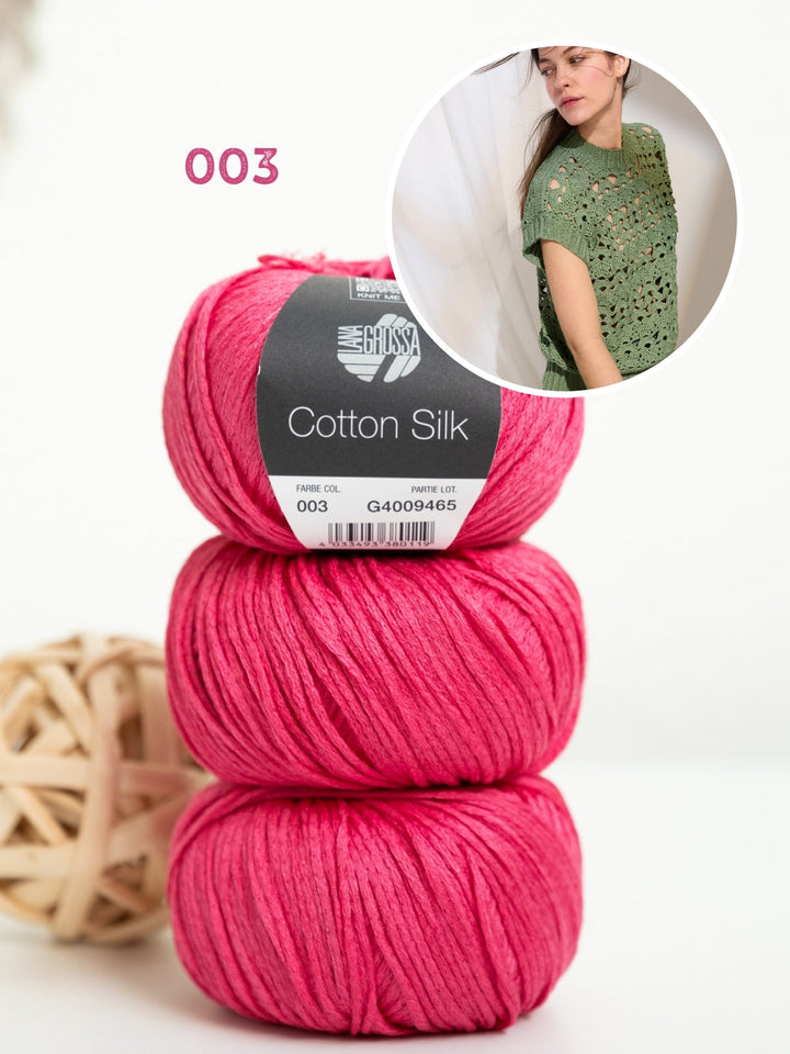Häkelpaket Cotton Silk Top