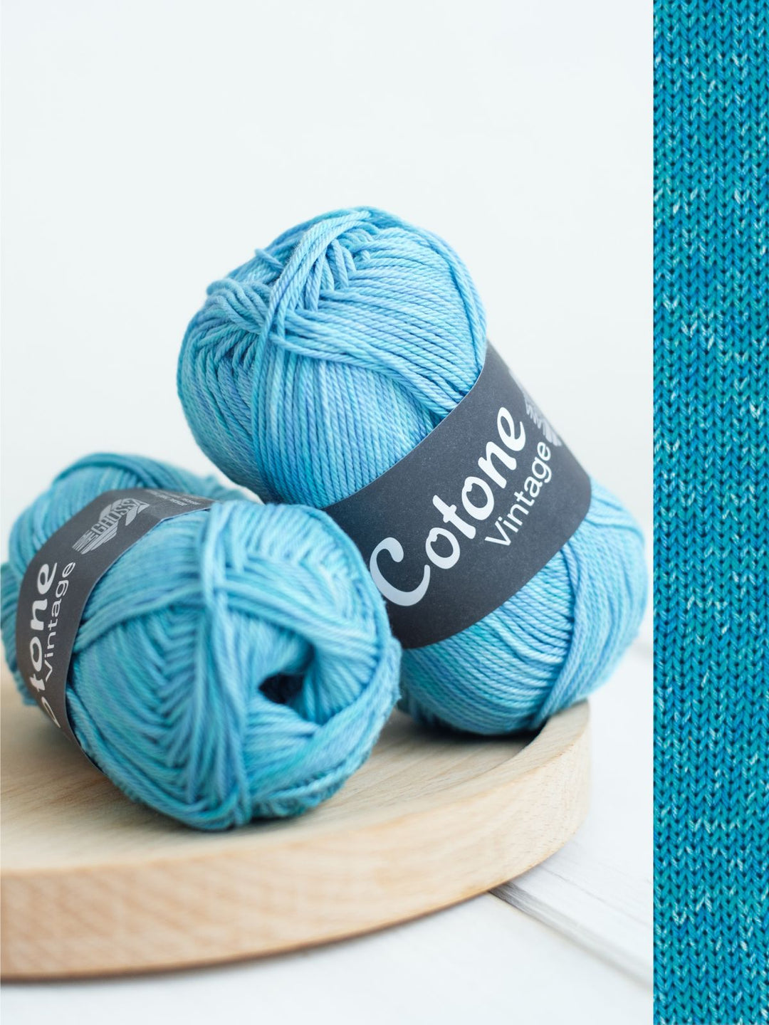 Cotone Vintage 267 Türkis / Aquamarin