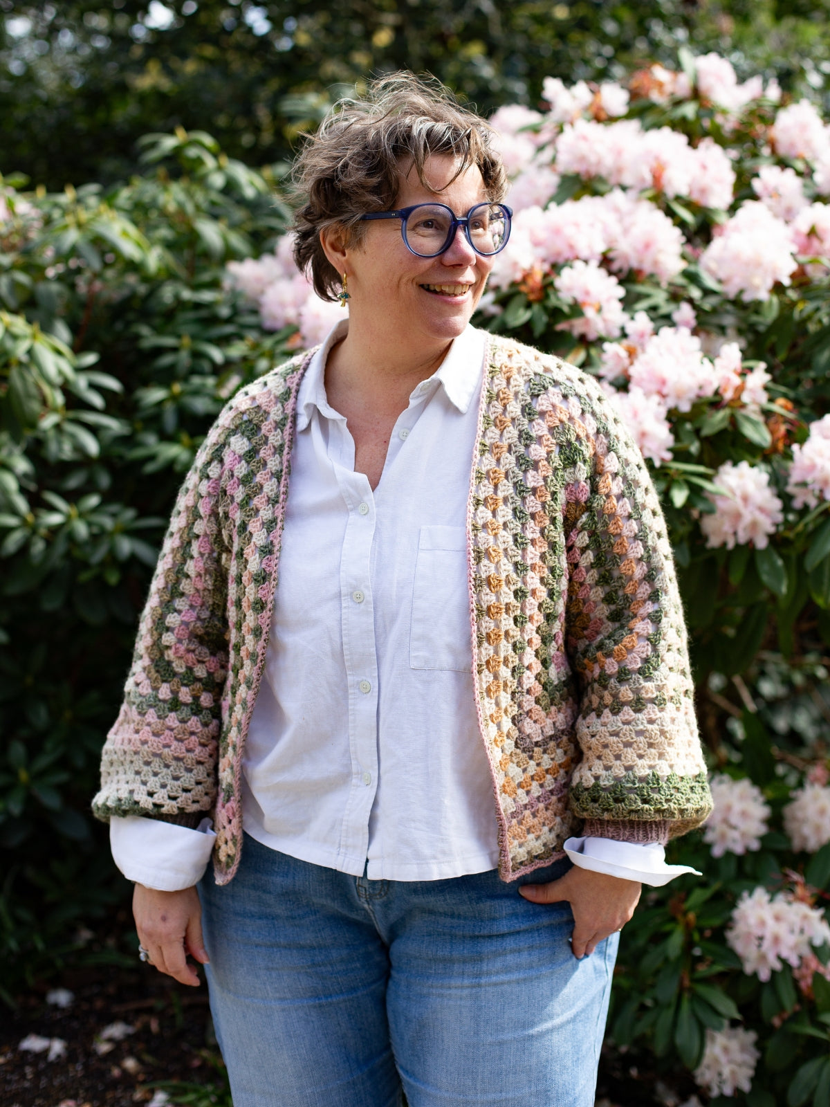 Häkelpaket Hexagon Jacke – CAL 2026 – Knotten Wolle