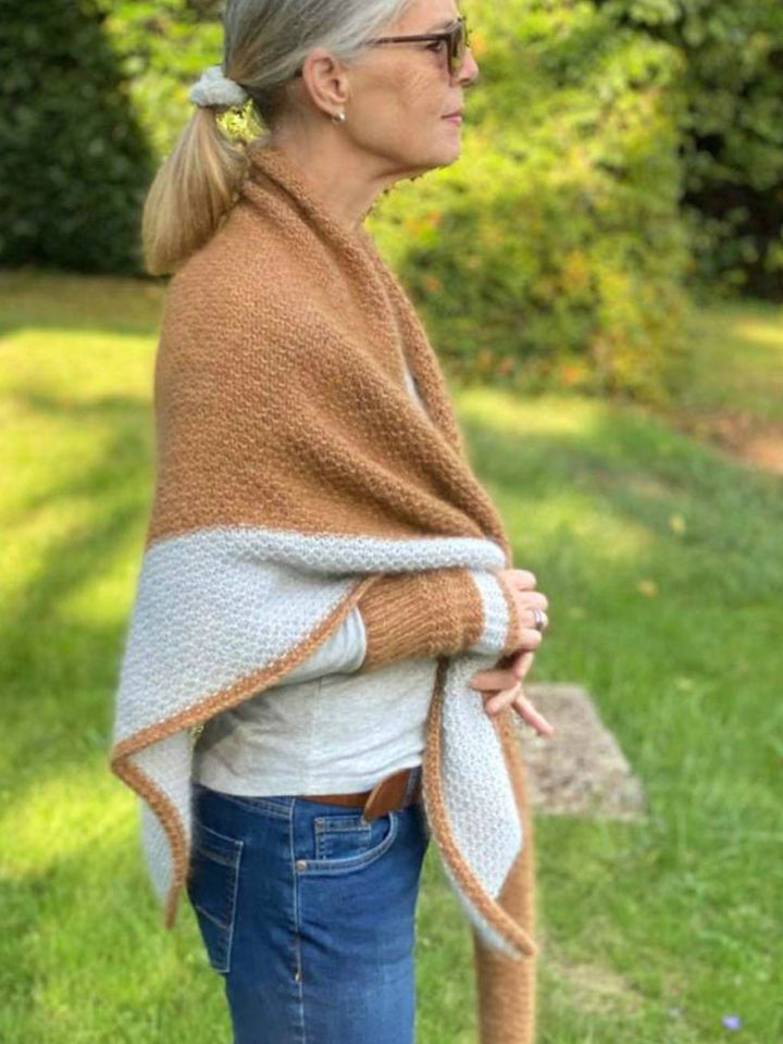Strickpaket Lizas Tuch Salted Caramel