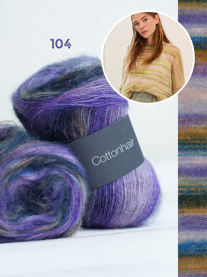 Strickpaket Cottonhair Pullover