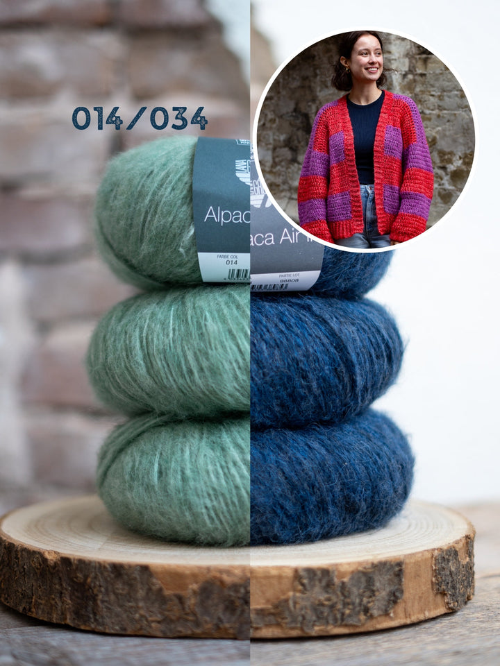Häkelpaket Cupcake Cardigan – Studio Hook & Yarn