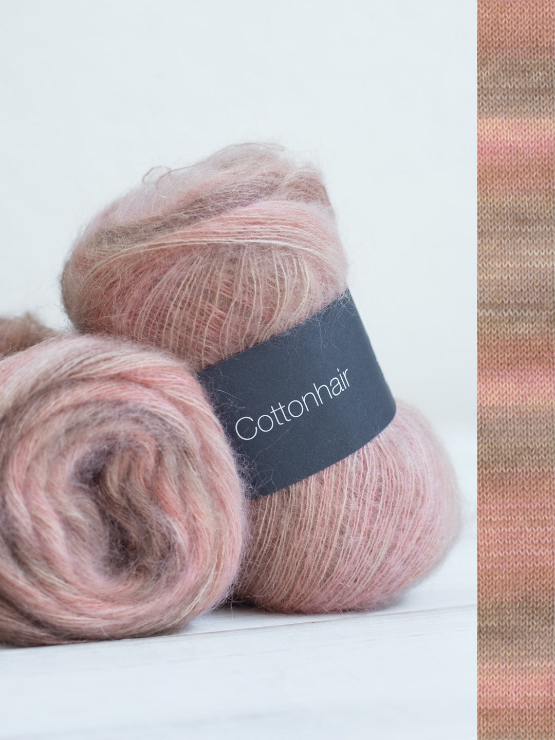 Cottonhair 105 Mauve/Rosa/Zartrosé/Beige/Taupe