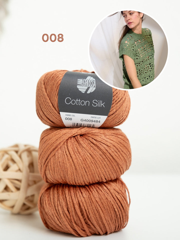 Häkelpaket Cotton Silk Top
