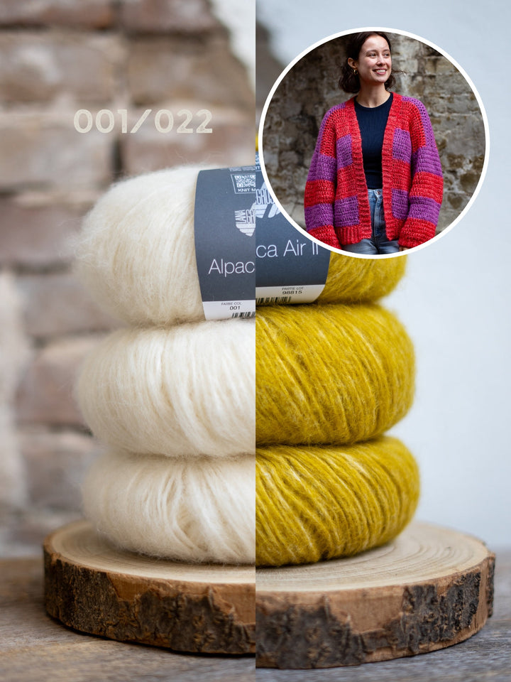 Häkelpaket Cupcake Cardigan – Studio Hook & Yarn