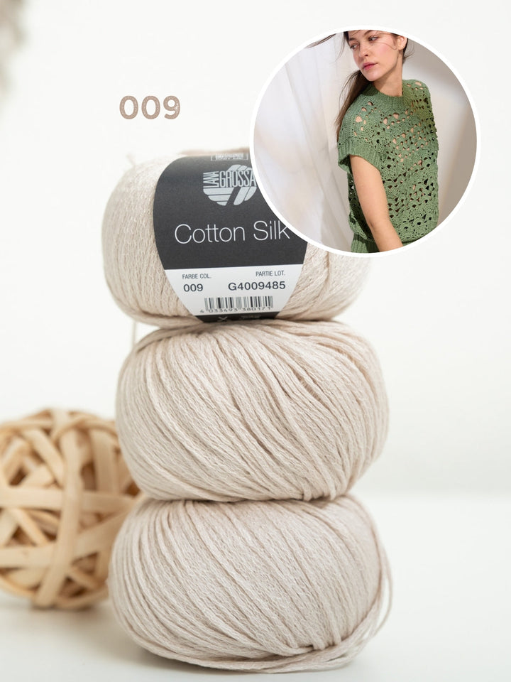 Häkelpaket Cotton Silk Top