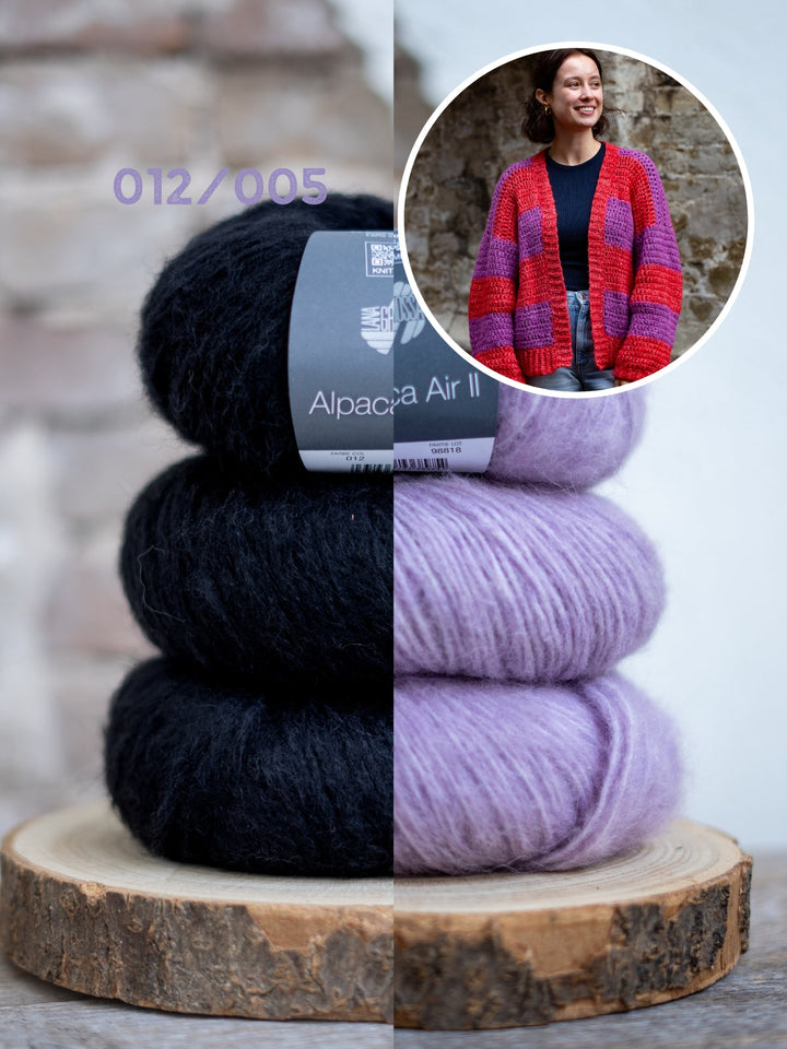 Häkelpaket Cupcake Cardigan – Studio Hook & Yarn