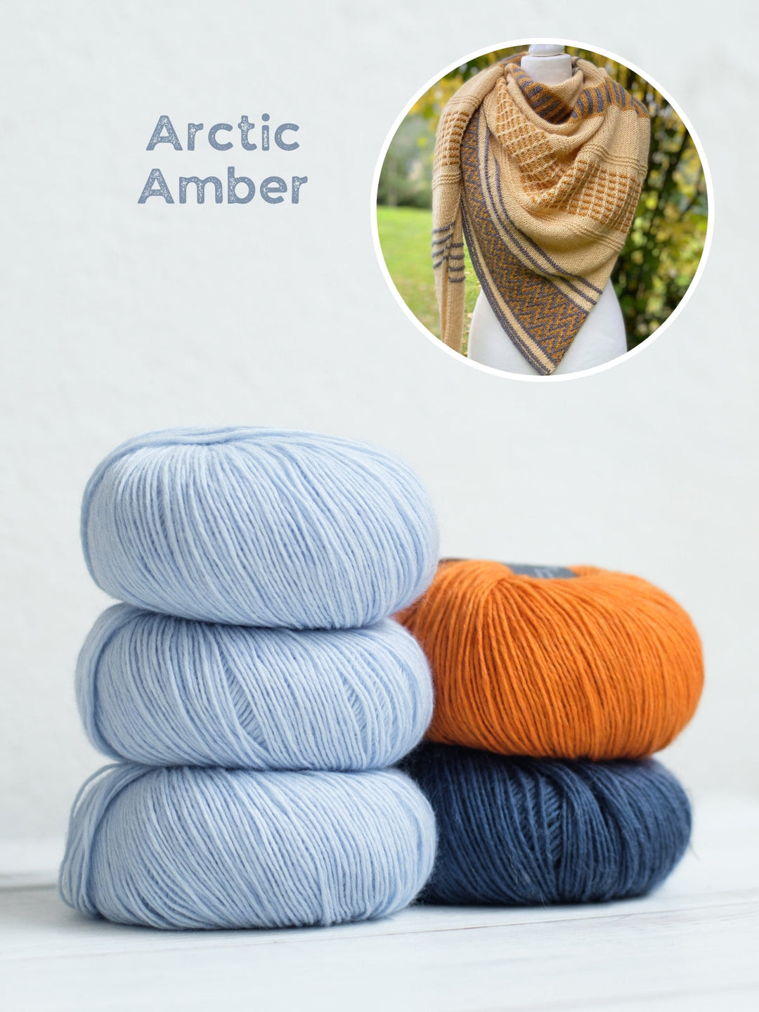 Strickpaket Lizas Tuch Cozy Gold