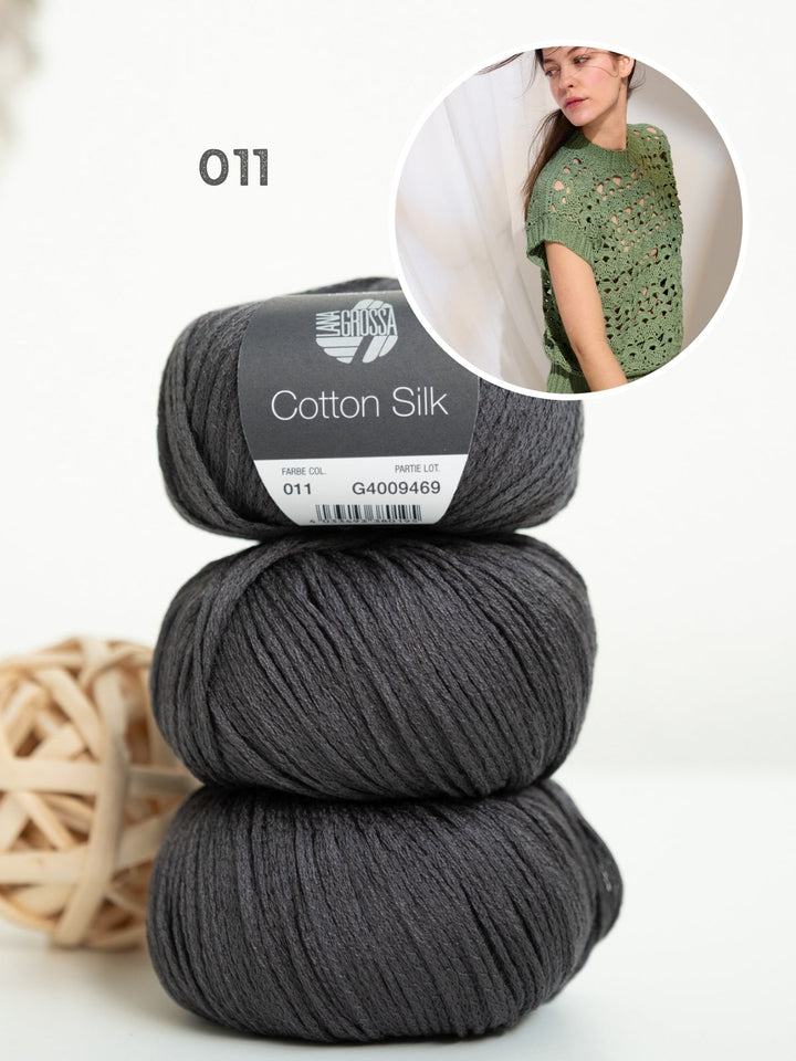 Häkelpaket Cotton Silk Top