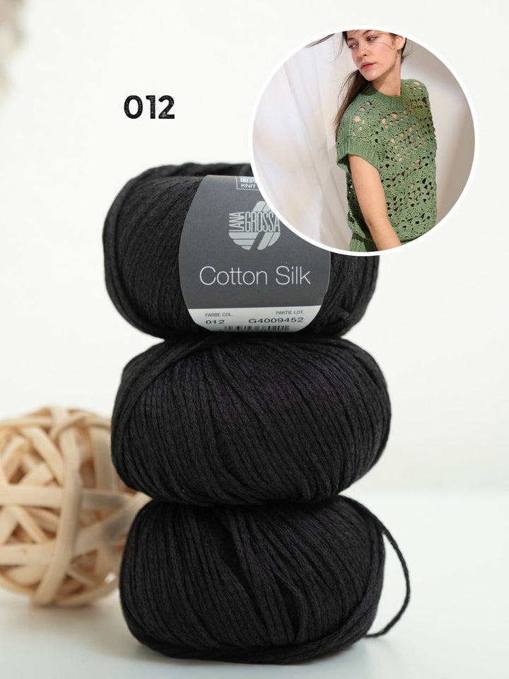 Häkelpaket Cotton Silk Top