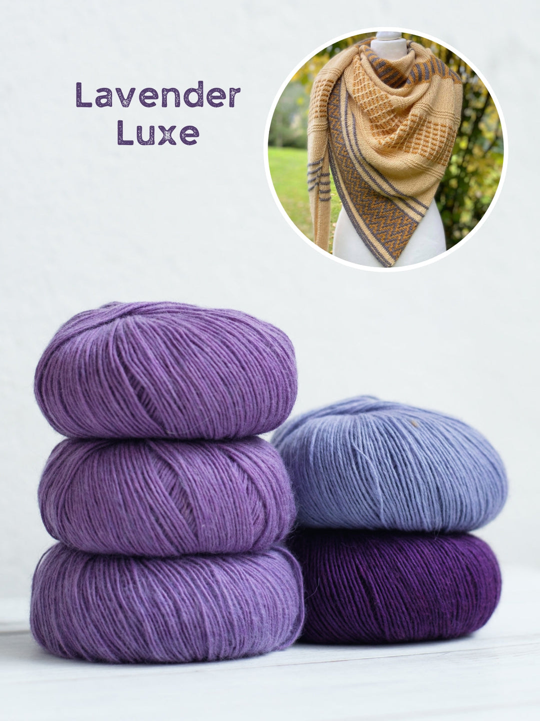 Strickpaket Lizas Tuch Cozy Gold