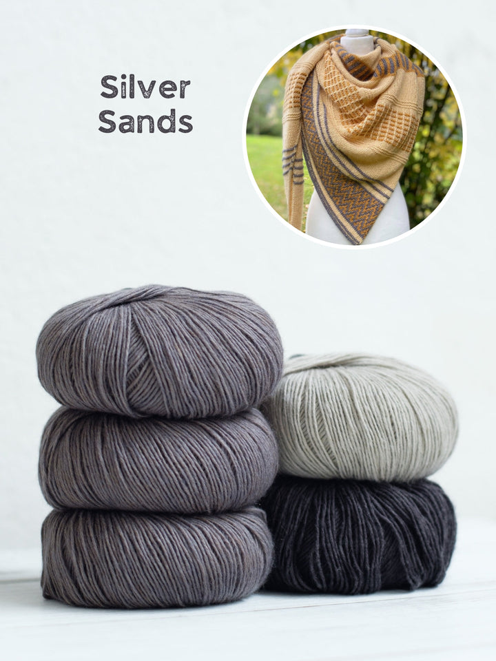 Strickpaket Lizas Tuch Cozy Gold