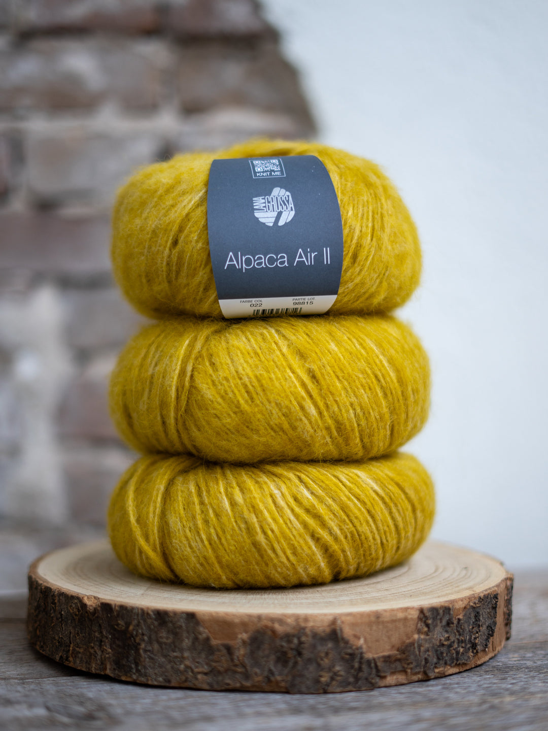 Alpaca Air II 022 Safrangelb
