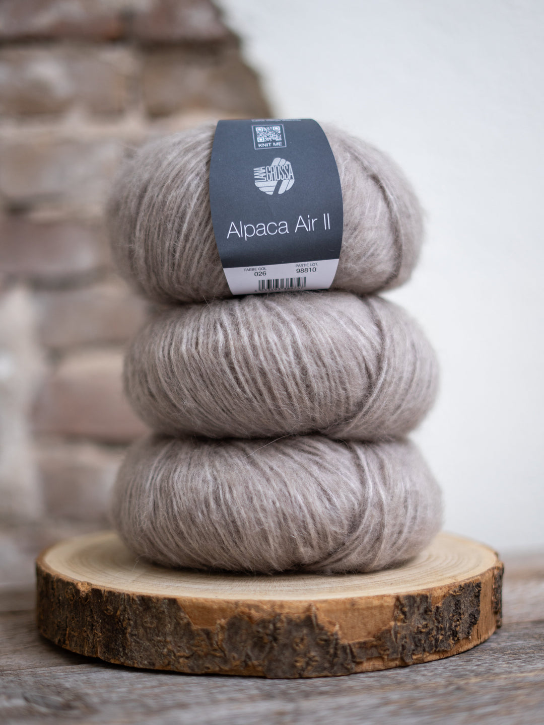 Alpaca Air II 026 Graubeige