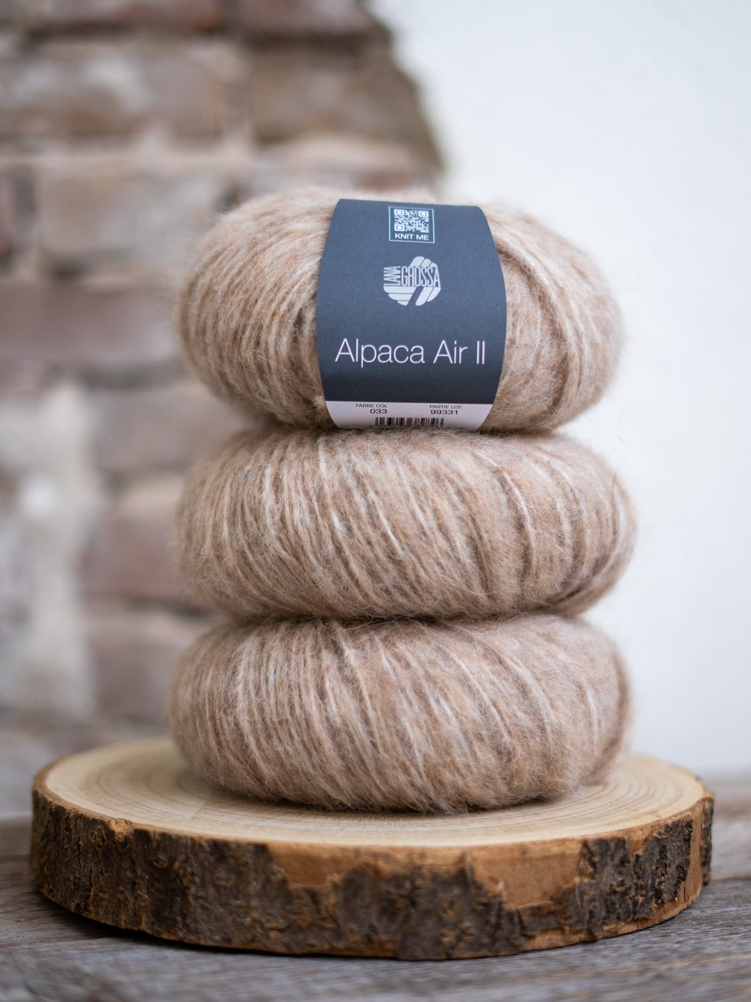 Alpaca Air II 033 Beigebraun