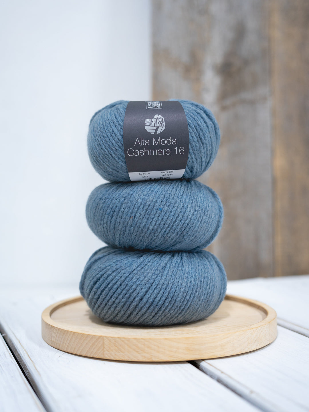 Alta Moda Cashmere 16 053 Rookblauw