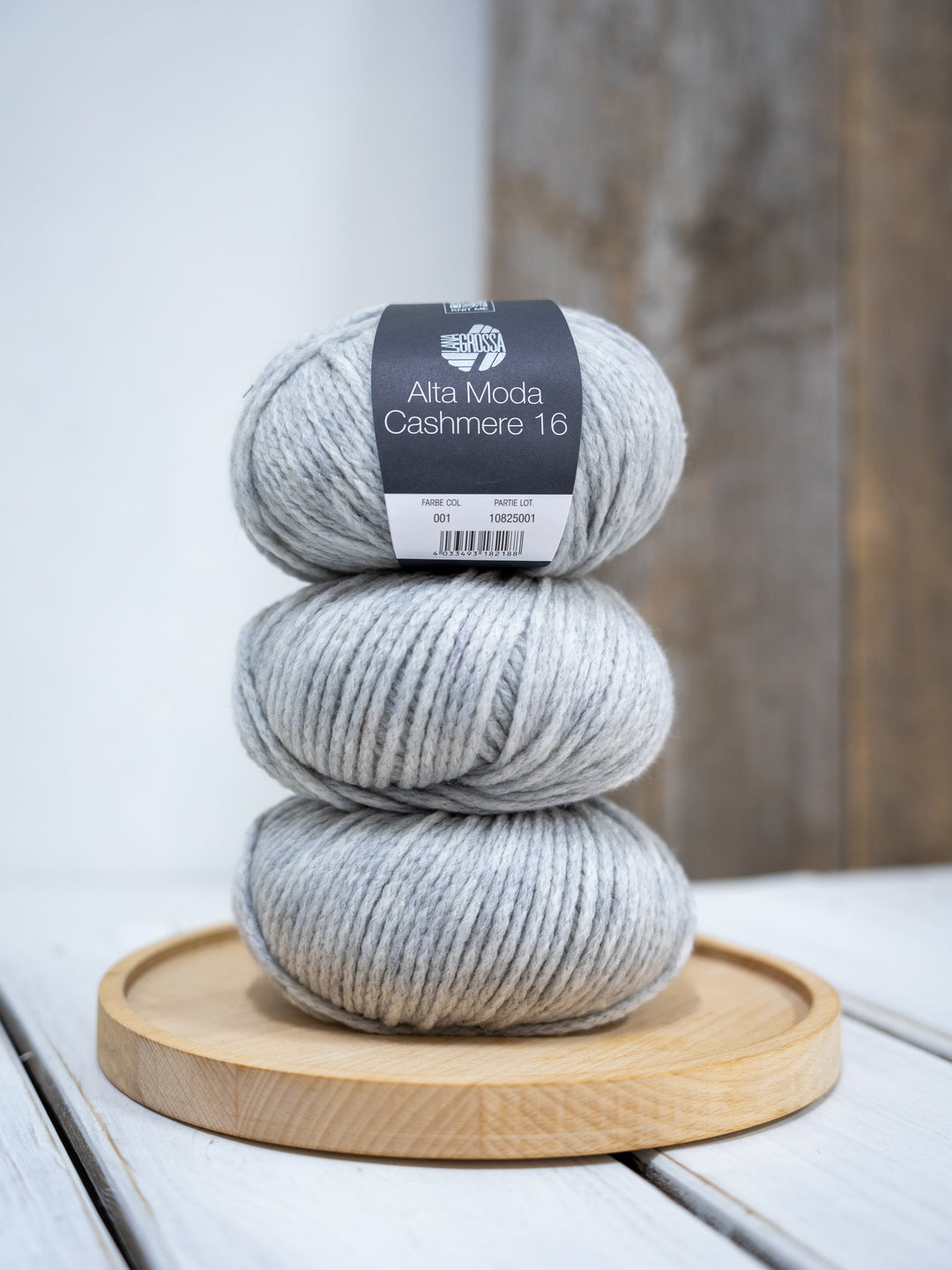 Alta Moda Cashmere 16 001 Lichtgrijs gemeleerd
