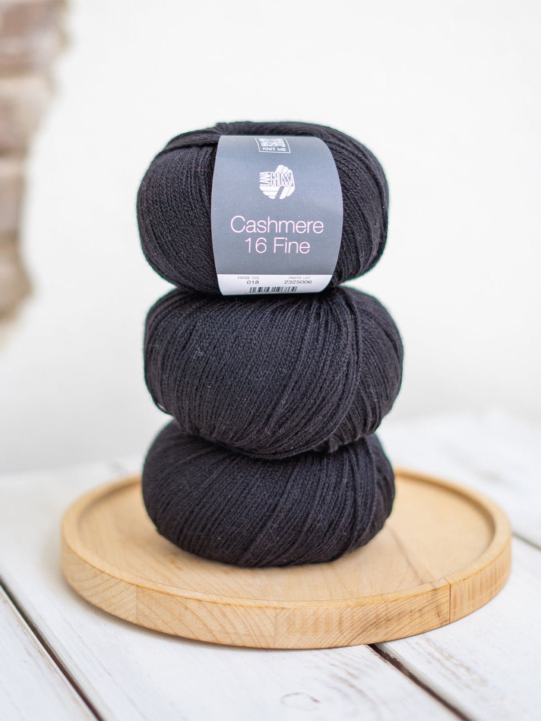 Cashmere 16 Fine 018 Schwarz
