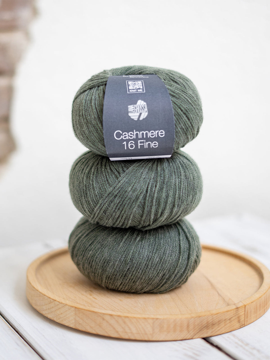 Cashmere 16 Fine 034 Graugrün