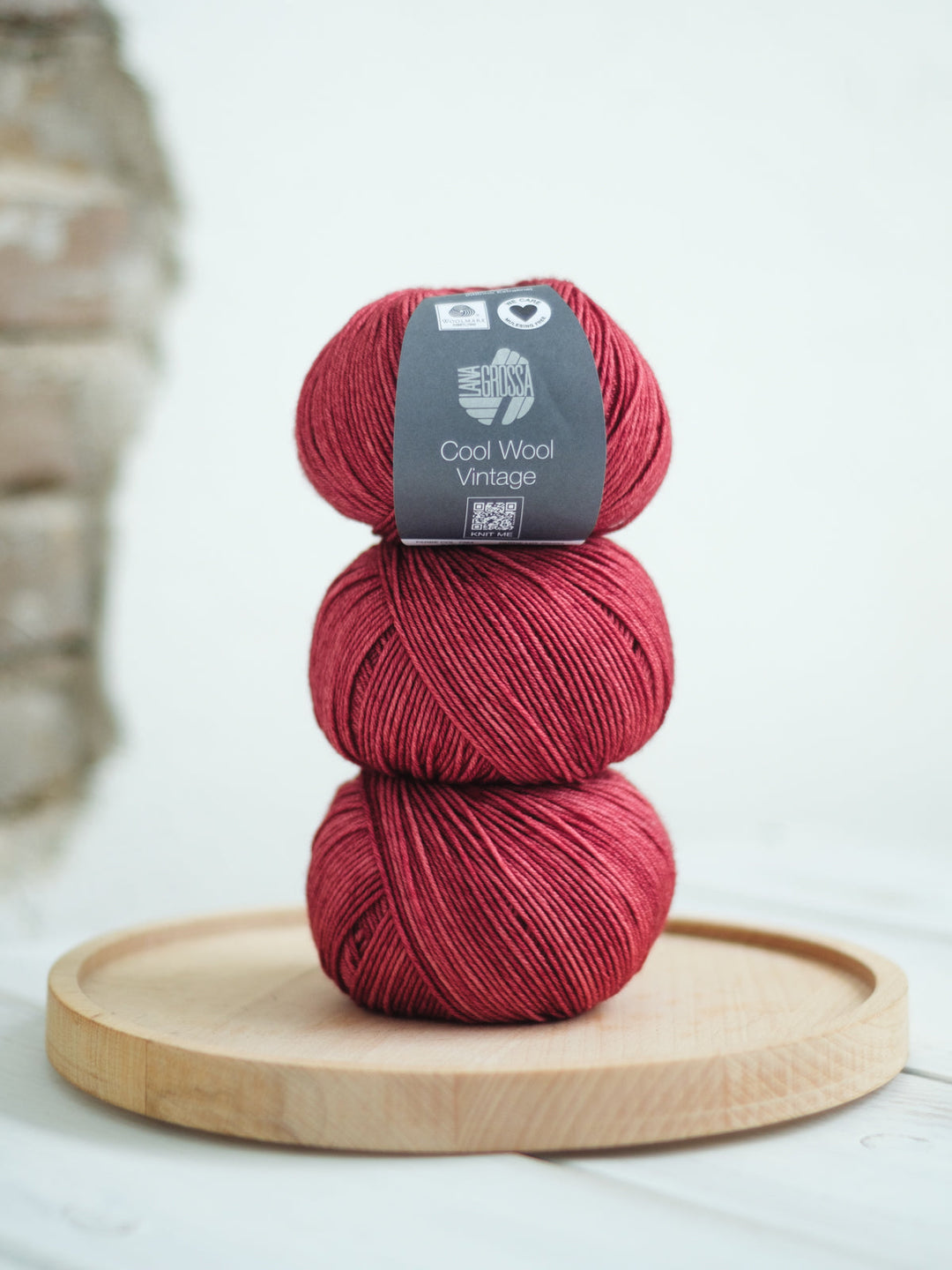 Cool Wool Vintage 7364 Burgundy
