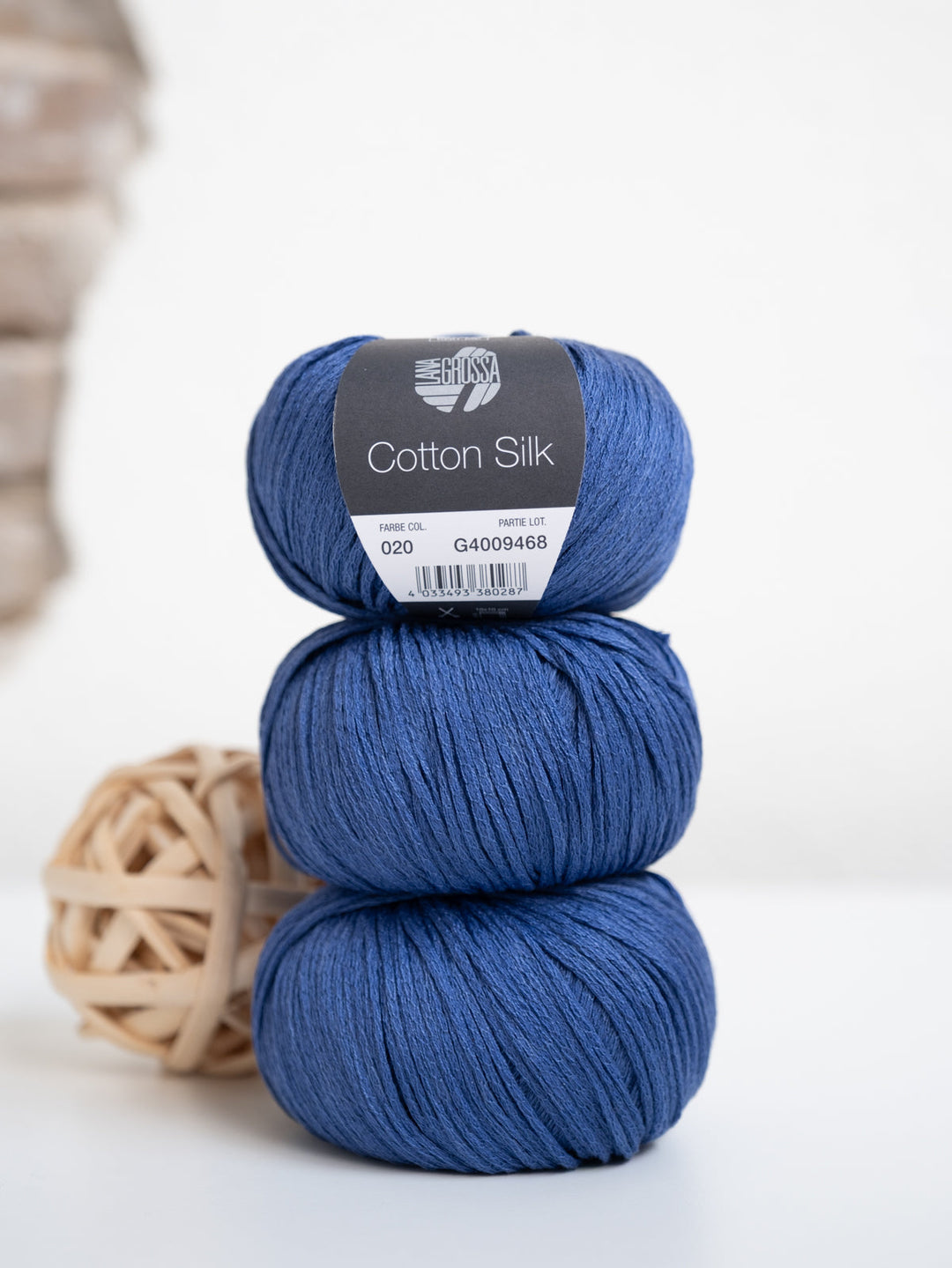 Cotton Silk 020 Dunkelblau