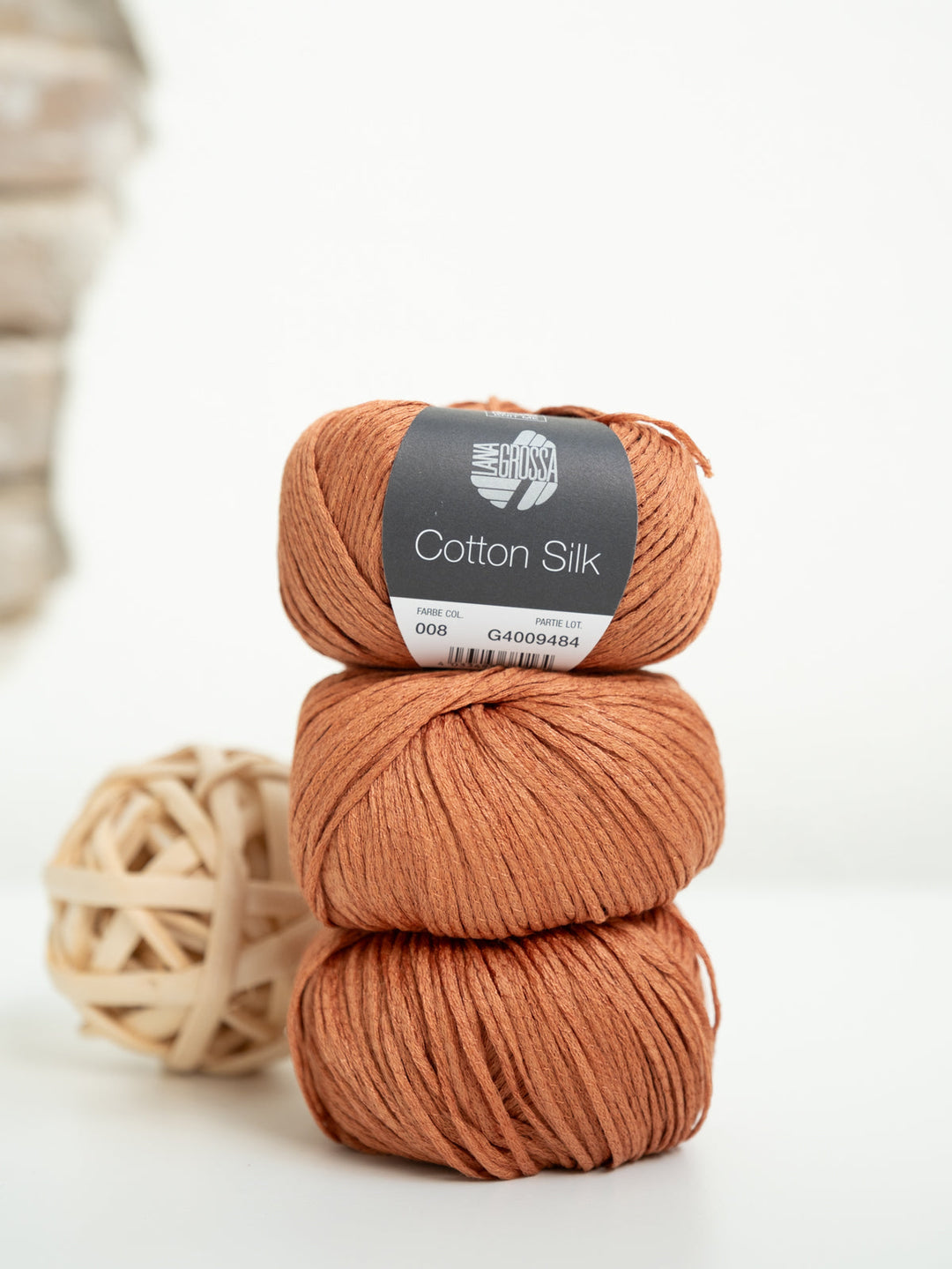 Cotton Silk 008 Goldbraun