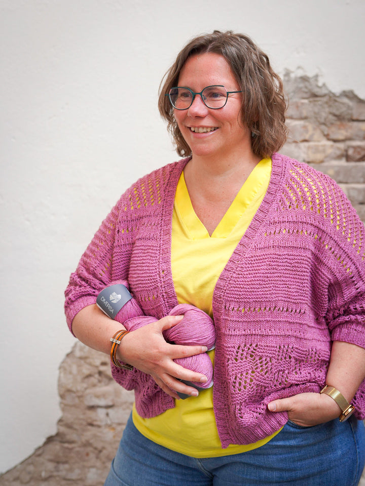 Strickpaket Diversa Jacke im Mustermix