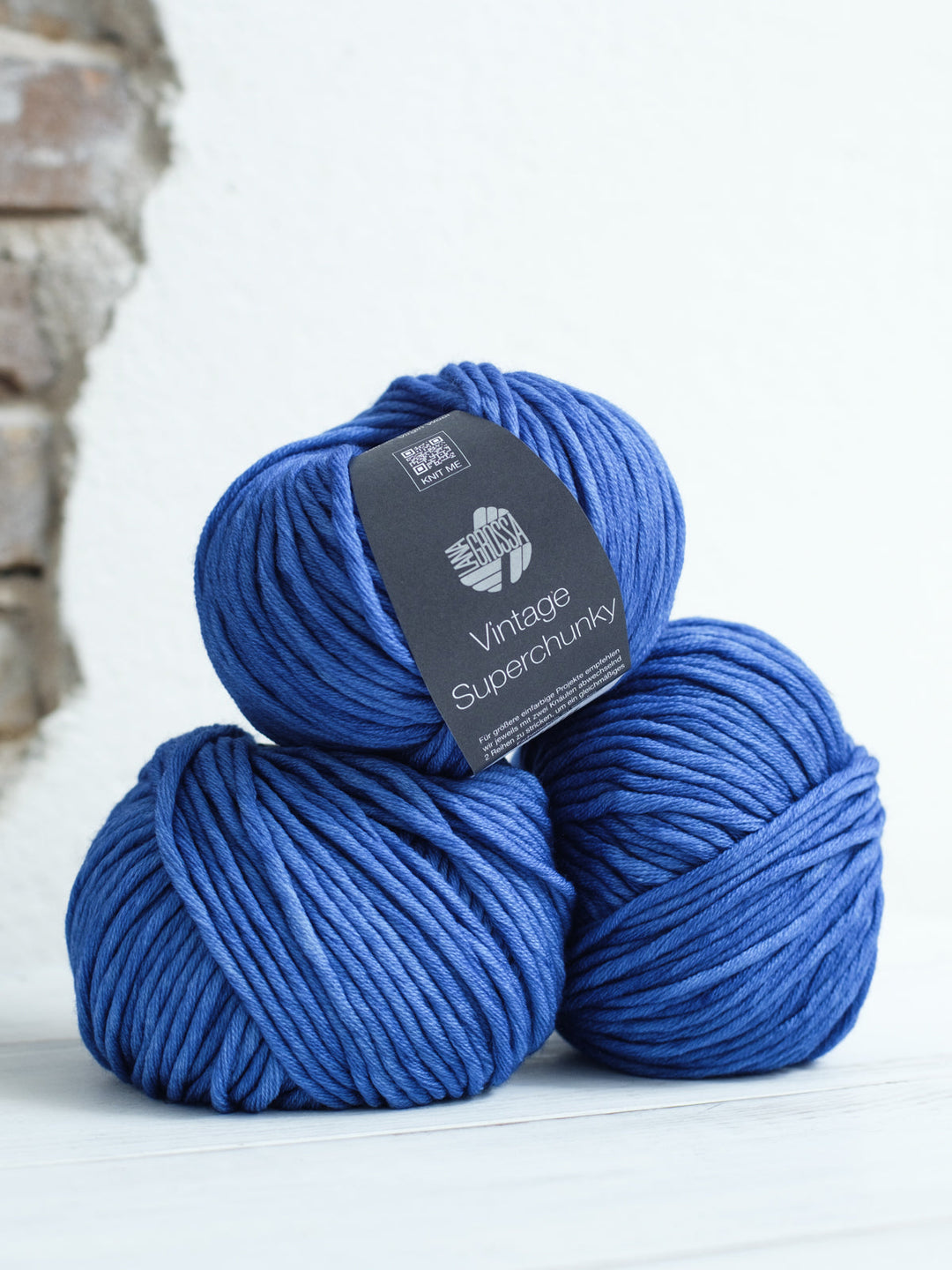 Vintage Superchunky 504 Tintenblau