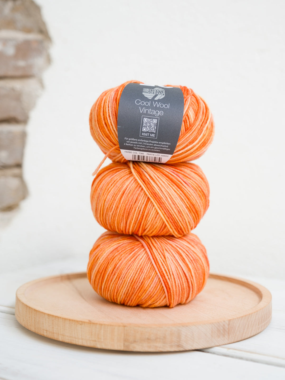 Cool Wool Vintage 7385 Papayagelb