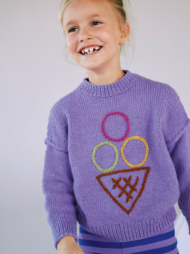 Strickpaket Cool Merino Pullover - Kids