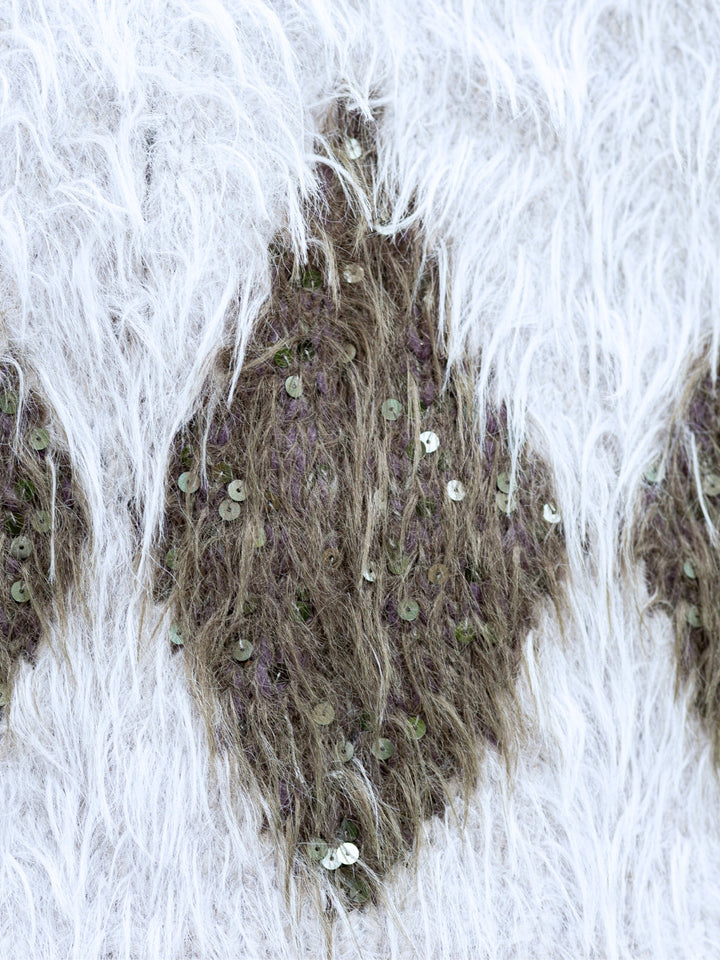 Strickpaket Ecopuno Basta Cosmo Weste mit Karos