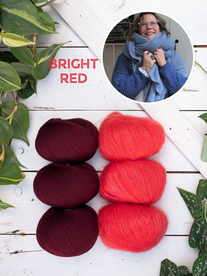 Strickpaket 'Kolding' Schal Chris Berlin