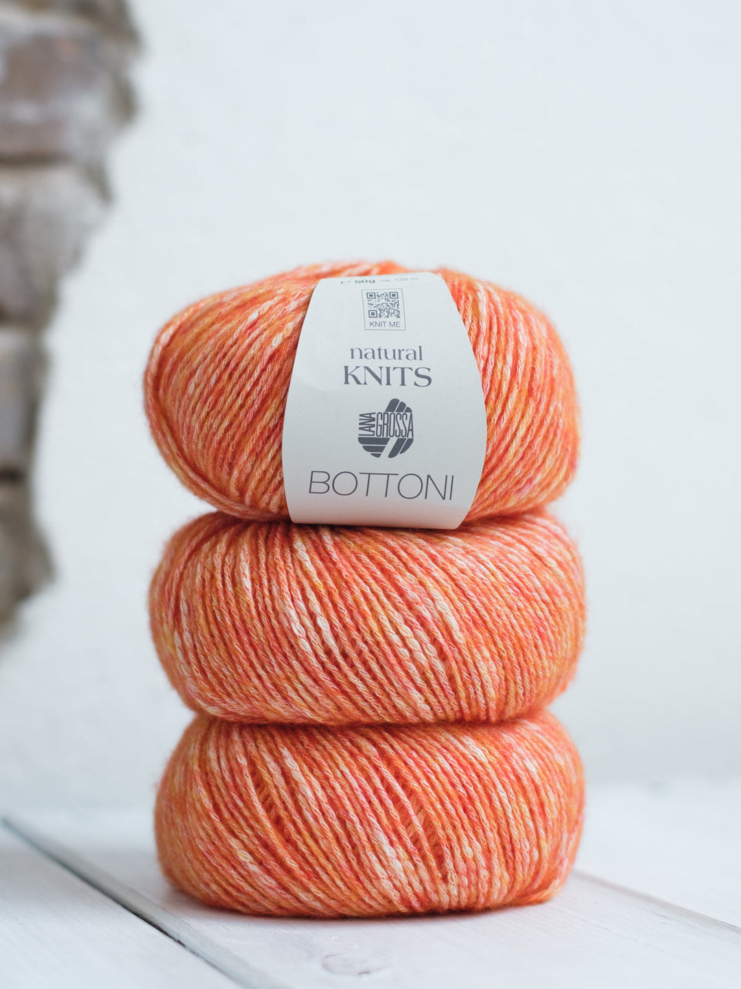 Bottoni 003 Orange/Creme