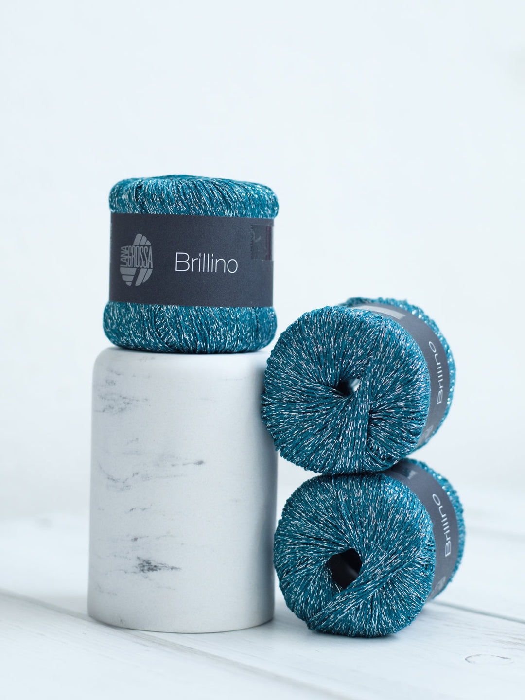 Brillino 041 Petrol/Silber