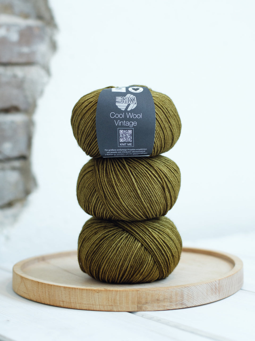 Cool Wool Vintage 7381 Dunkeloliv