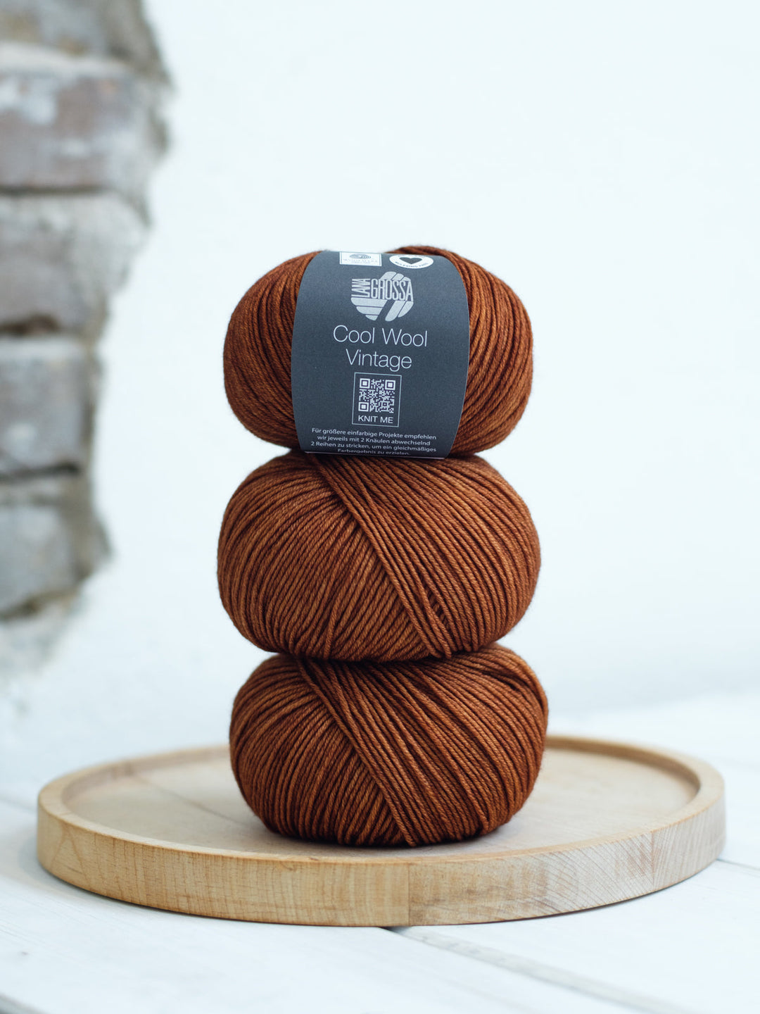 Cool Wool Vintage 7383 Rehbraun
