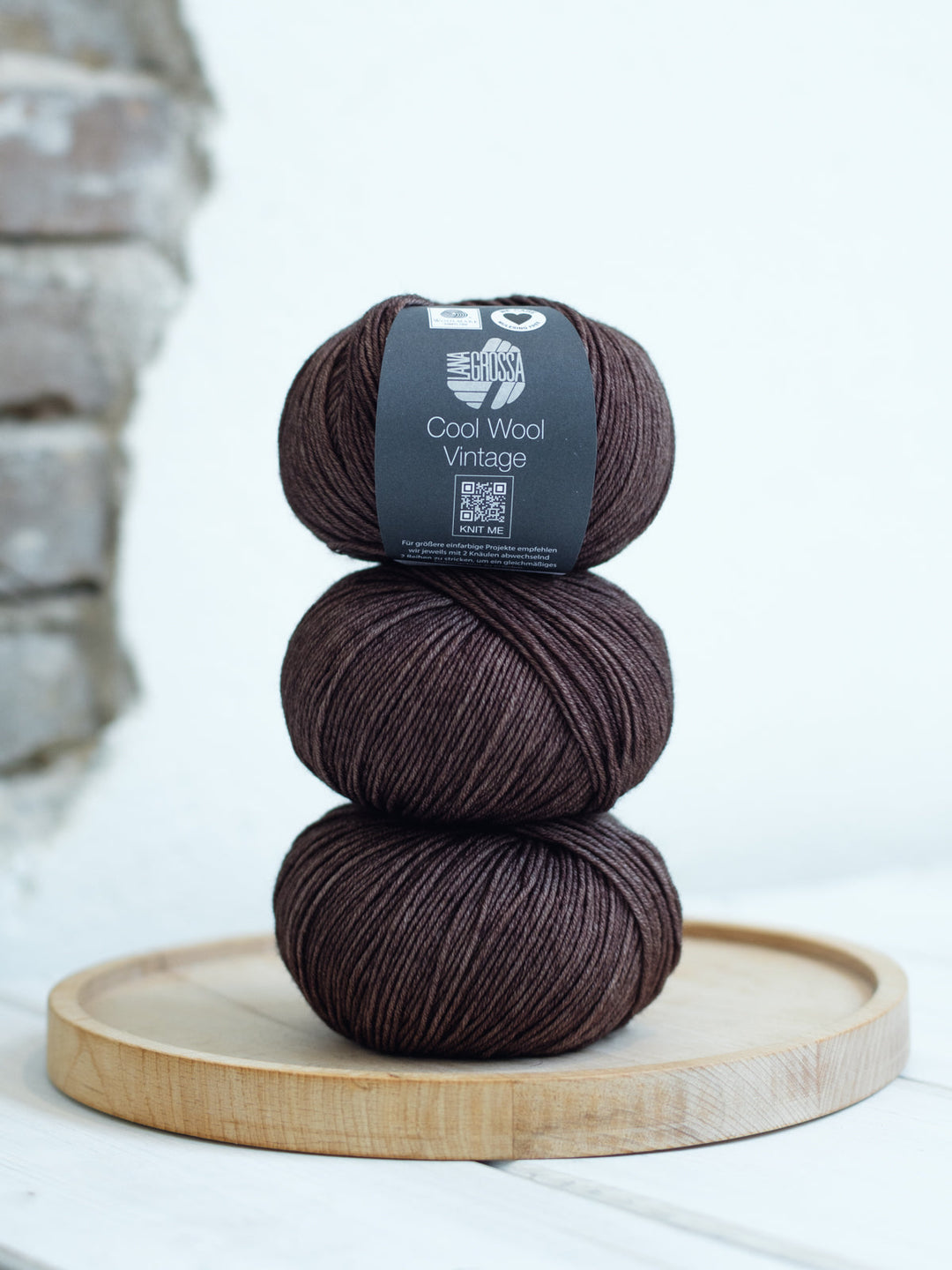 Cool Wool Vintage 7384 Dunkelbraun