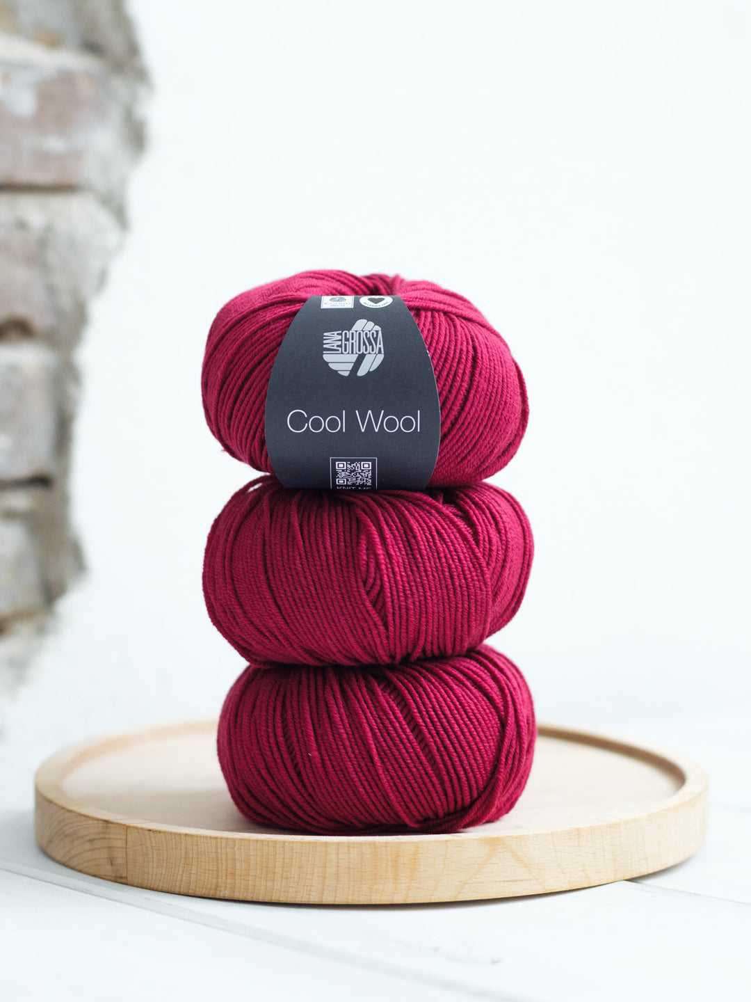 Cool Wool 468 Wein Rot