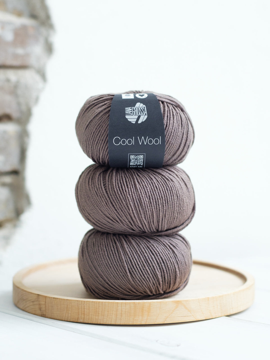 Cool Wool 558 Graubraun