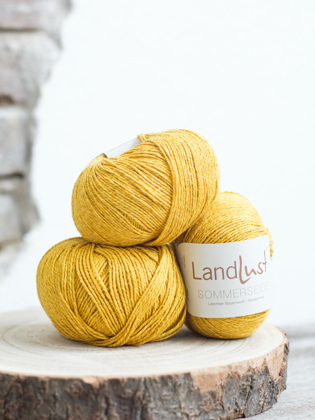 Landlust Sommerseide 018 Goldgelb