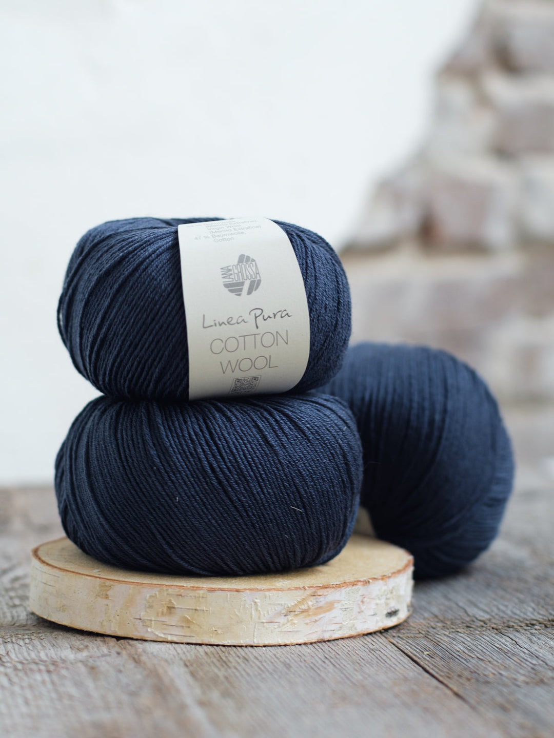 Cotton Wool 005 Dunkelblau