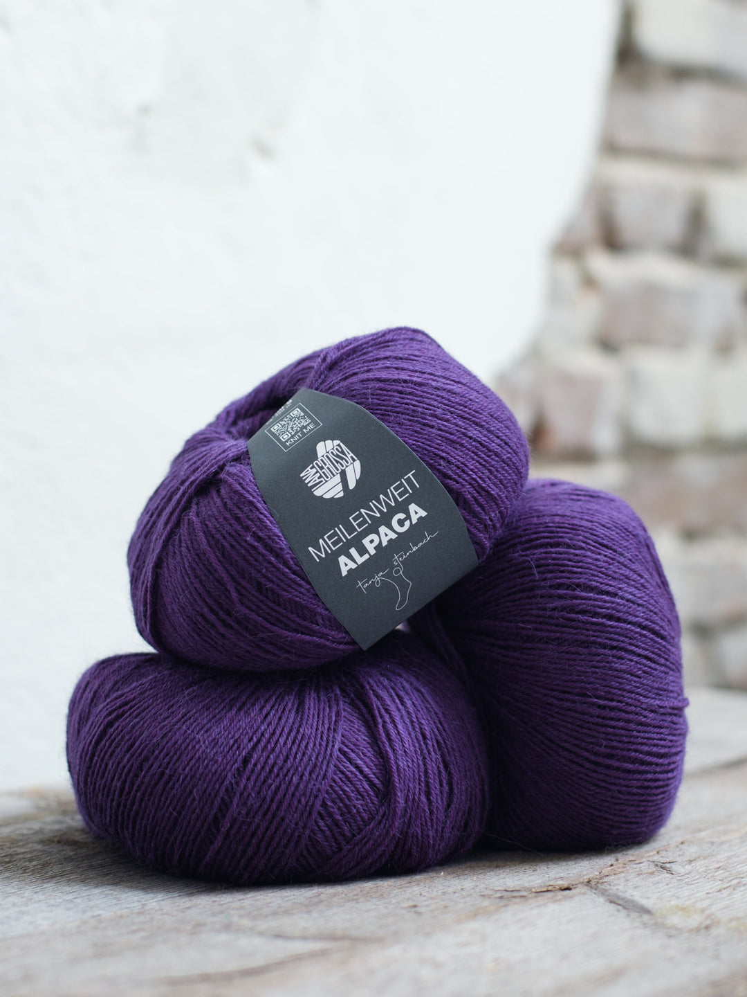 Meilenweit 100 Alpaca 2021 Dunkelviolett